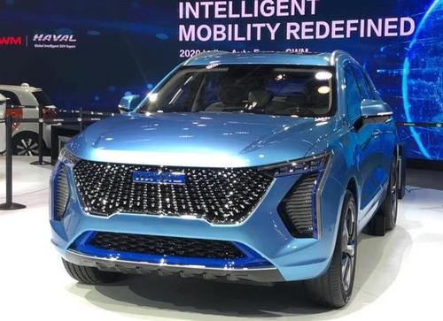 哈弗concept h 224匹马力2.0t长城新车科技感十足