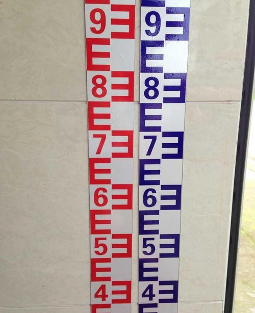 水尺是直接观读江河,湖泊,水库,灌渠水位的标尺.