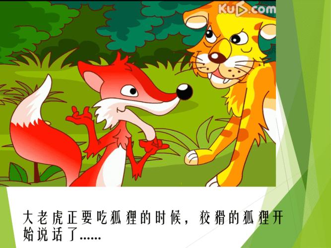 狐假虎威课前三分钟演讲成语小故事ppt