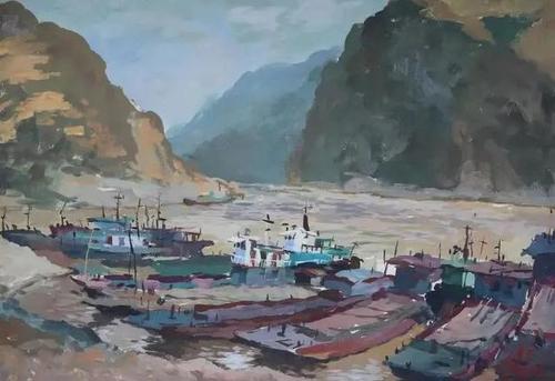 李建忠教授绘画艺术作品欣赏