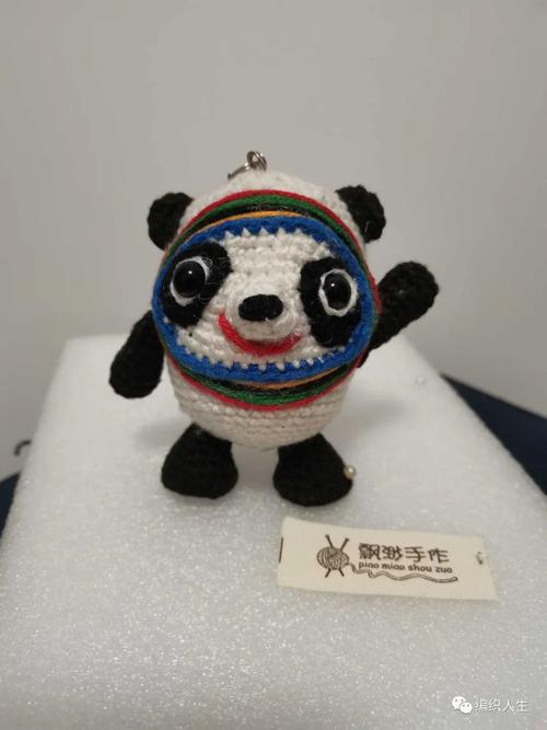 附过程超可爱娃娃家20冰墩墩雪容融钩针玩偶有编织说明