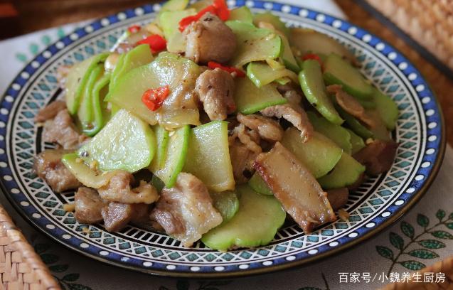 【佛手瓜炒肉片的制作方法】