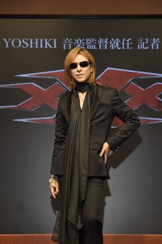 yoshiki就任《极限特工4》音乐指导及电视剧制片人,确认参演电影
