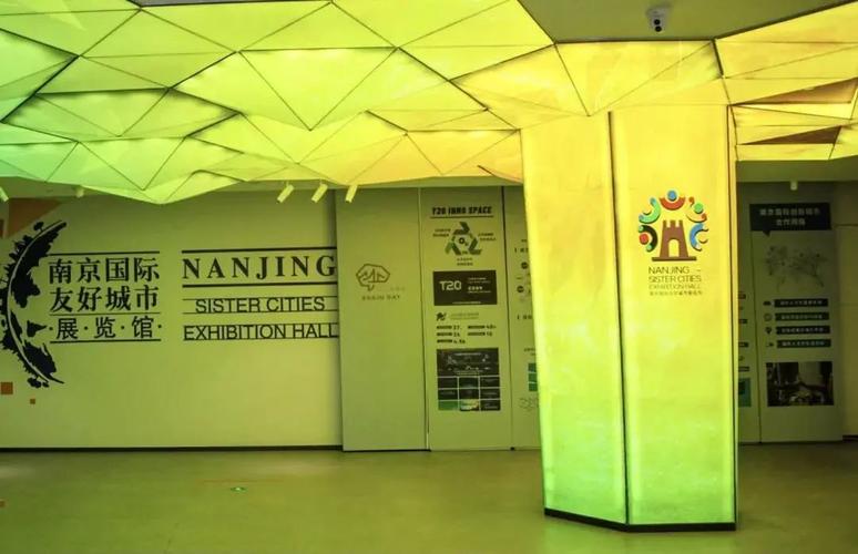 南京国际友好城市展览馆近年来,南京通过扩大国际合作,提升国际服务