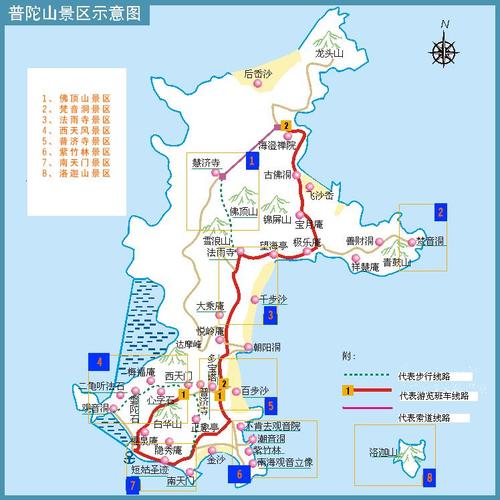 朱家尖地图