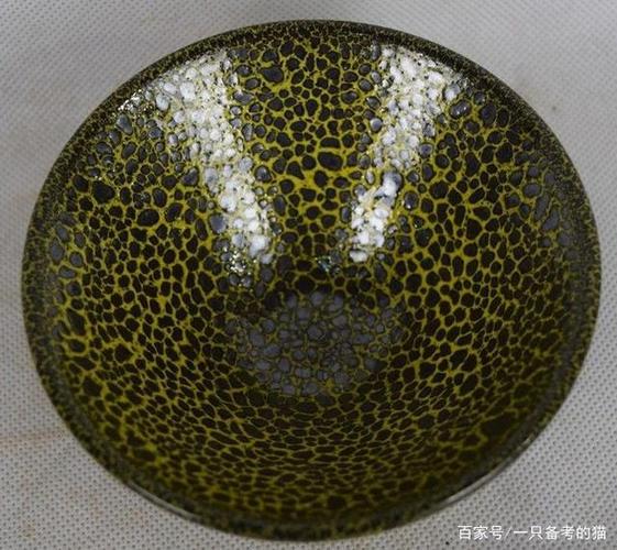 淄博窑雨点釉—豹斑小盏