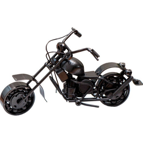 优贝家旗舰店怀旧复古客厅书房办公室装饰品 机车摆件 哈雷摩托车模型