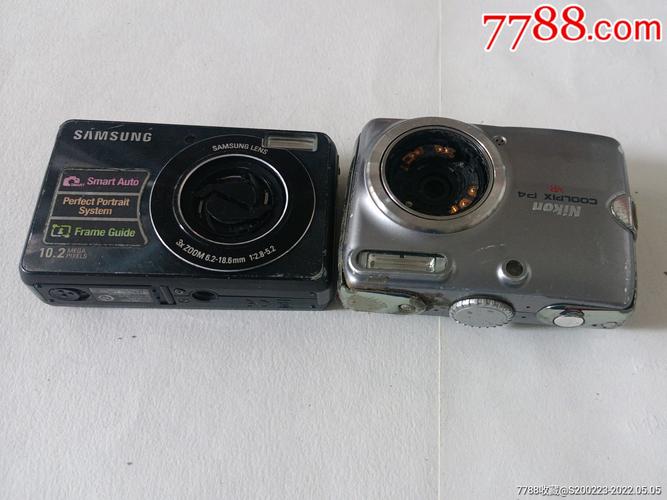 尼康p4和三星数码相机两个
