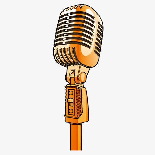 卡通麦克风免抠素材免费下载_觅元素51yuansu.com