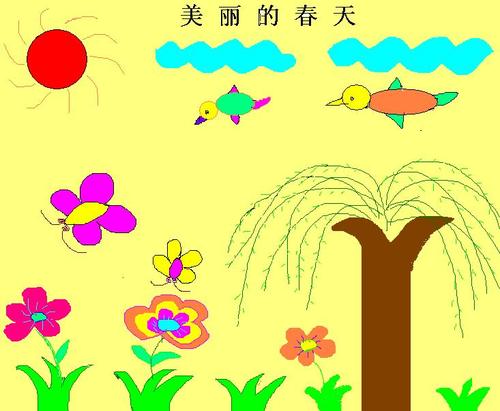 二年级图画 二年级一等奖画画图片_二年级最简单的图画