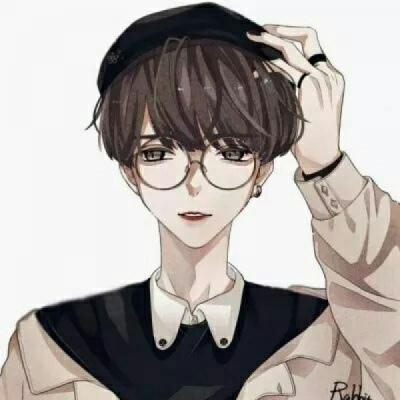 眼镜的男兰博基尼图片生头 男生头像-第1张