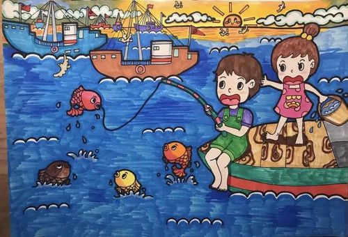 青岛长江学校小学部儿童画社团