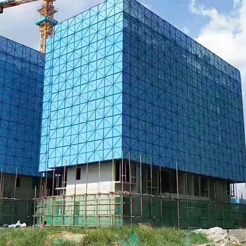 建筑爬架网片定制施工脚手架金属安全网防护网外墙安全网
