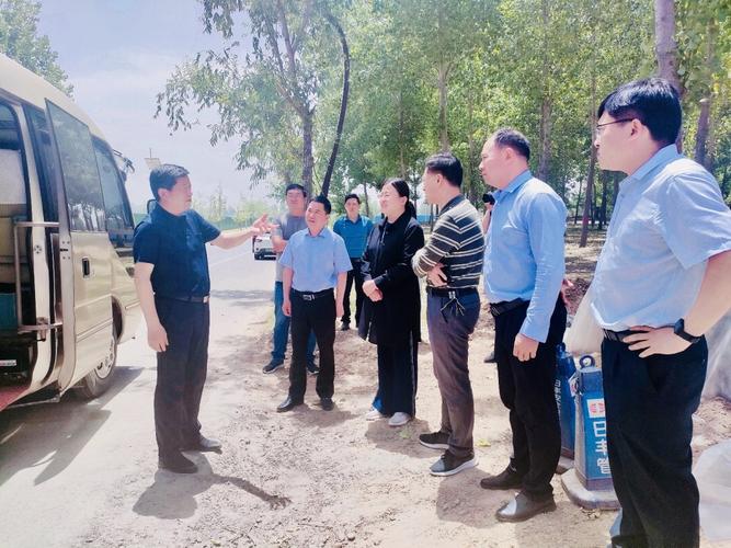 王国庆副市长带队调研我市沿黄生态廊道项目建设