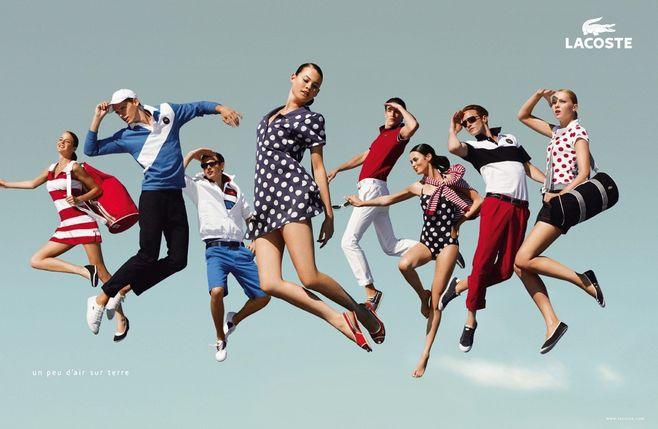 服装品牌lacoste创意广告欣赏#采集大赛