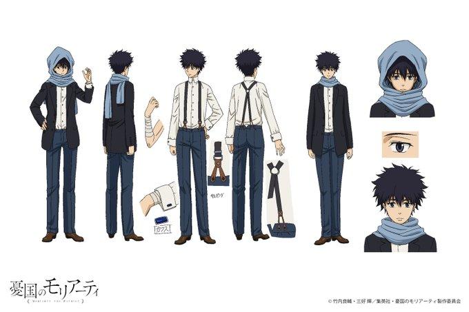 tv动画忧国的莫里亚蒂人设公开今年10月播出