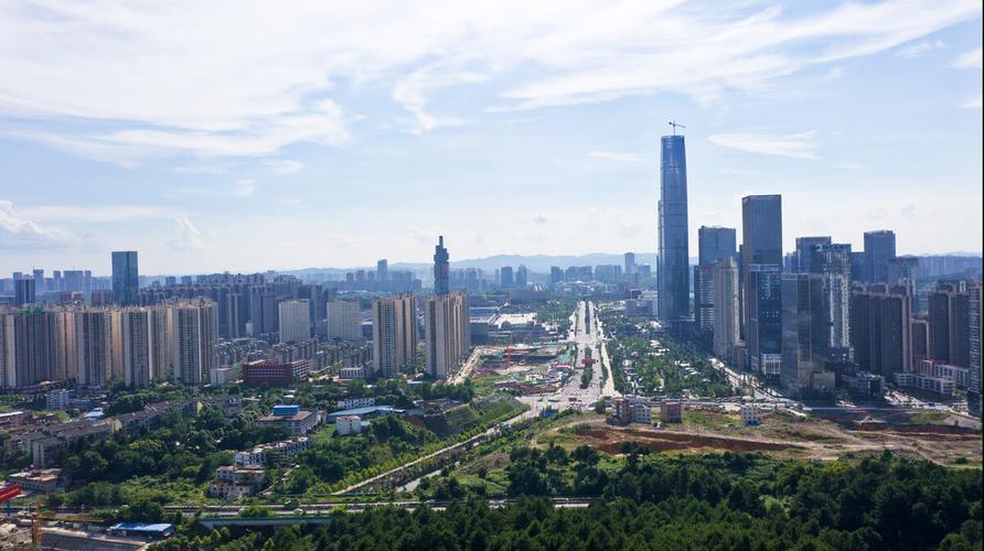 贵州贵阳观山湖区贵州贵阳金融城贵州第一高楼ztf中心