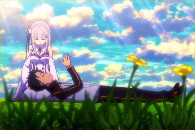 re:蕾姆的"膝枕"和莉雅的"膝枕"谁的好?看菜月昴脸上