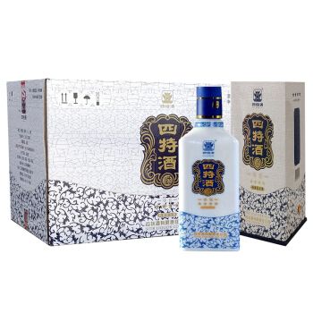 四特酒 锦瓷四星 52度 460ml (6瓶装)整箱 特香型