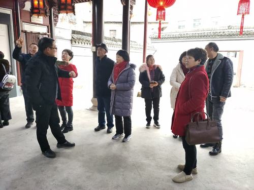 浙江省抗癌总会领导莅临东阳抗癌协会巍山分会指导工作