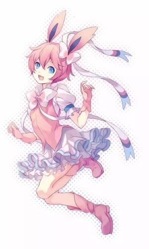 动漫人物手机端壁纸神奇宝贝拟人