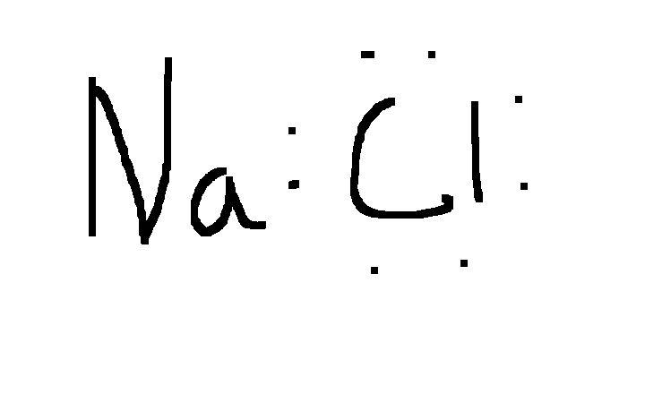 氯化钠的电子式