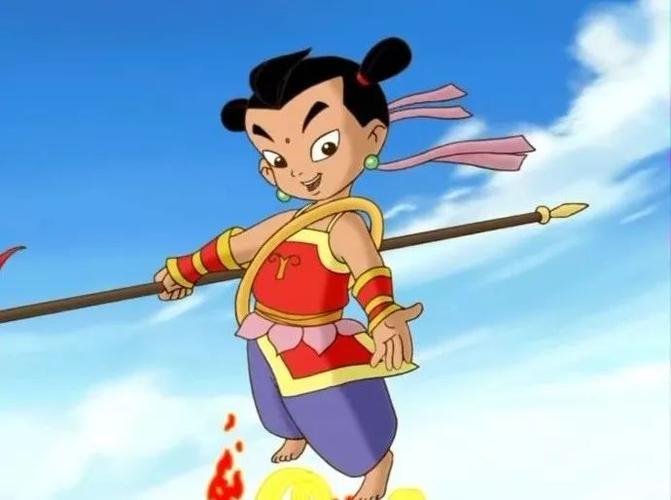 是他,是他,就是他我们的小英雄小哪吒!