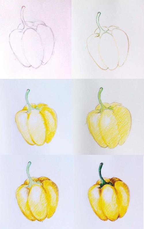 一些简单的彩铅步骤适合初学者看图彩铅画吧百度贴吧