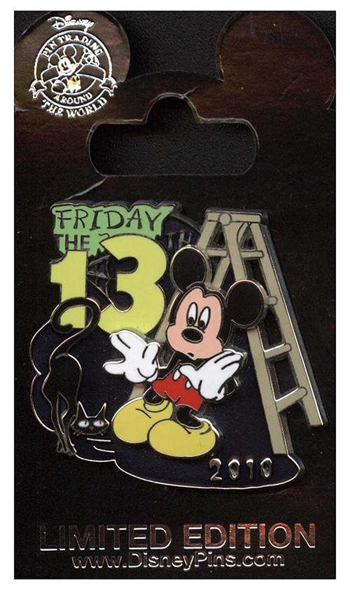 disney pin - 13 周五 - 米老鼠 - 限量版 - 78575