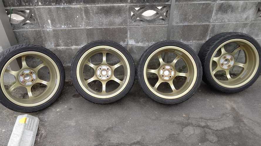 advan rg-d2 4穴pcd100 17×7j  42 4本セット