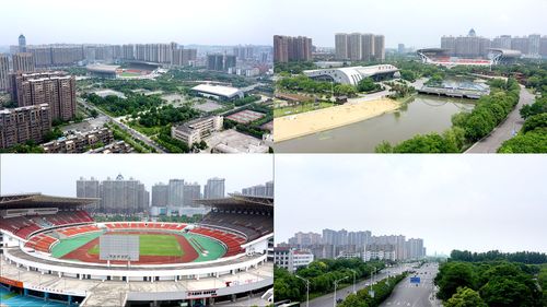 【4k】荆门生态运动公园航拍