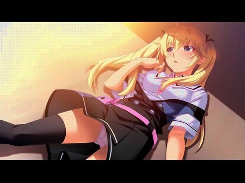 卡通美女图片之校园动漫美女恋爱图片下载