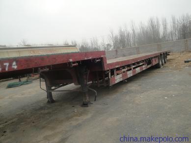 供应二手17米5大板高低板半挂车