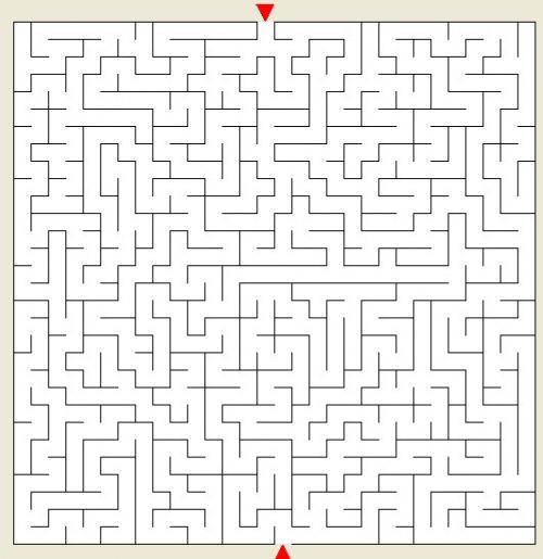 我的世界迷宫设计图