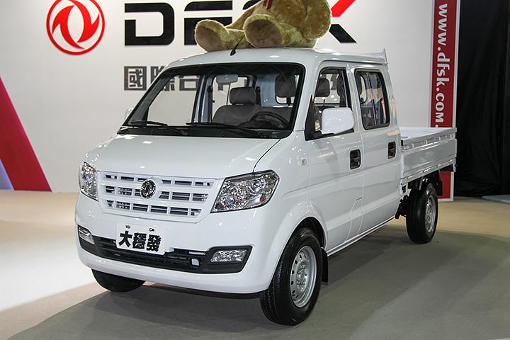 2018台北车展:dfsk推出4人座轻型小货车大稳发,预估售价60万以下