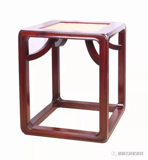葵纹六足鼓凳