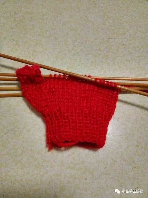 棒针零基础起步,教你编织出实用的半指手套,附图解教程
