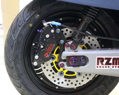 小牛n1s改装鲍鱼卡钳rgm碟刹电动车刹车电动车刹车装置