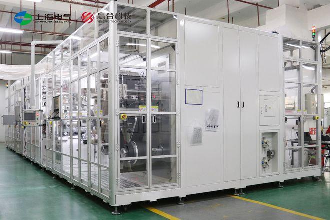 赢合科技首发高速三工位切叠一体机|锂电