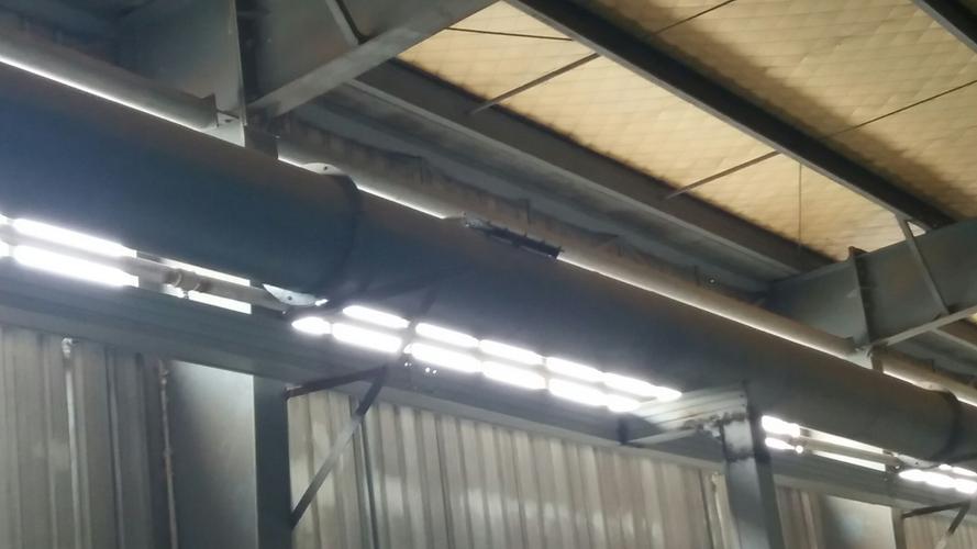 除尘管道设置泄爆口