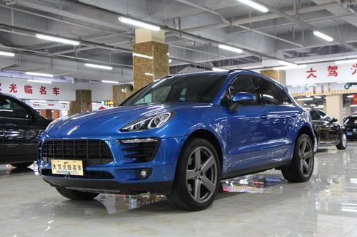 【大连】2016年5月 保时捷 macan 2.0t 蓝色 手自一体
