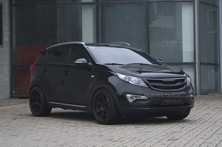 起亚-智跑 改装丝网二幅中网,改装丝网进气格栅(韩国进口)