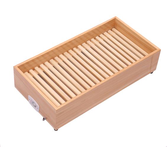 湘丰实木烤火炉取暖器家用节能烤脚烘脚取电火箱火桶冬季长方形 湖南