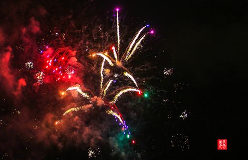 【礼花焰火迎新年摄影图片】纪实摄影_太平洋电脑网