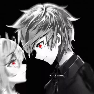 情侣头像动漫冷酷一对拿图点赞图源各处