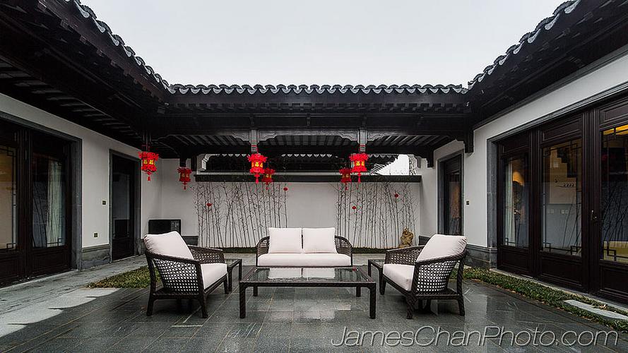 原创长沙绿城青竹园中式别墅