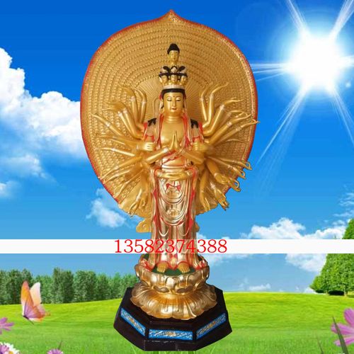 供应铜雕文殊普贤观音像景观菩萨文殊普贤 定制铜雕人物佛像雕塑