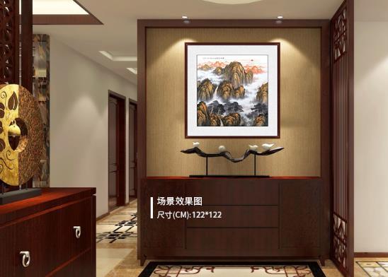 进门看到什么画为大吉?这样挂,运势会越来越旺!