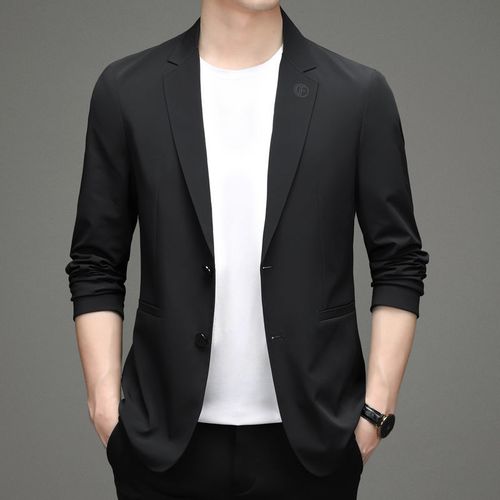 绅士品格服饰锦纶高档名牌西服男士版型正高端高级春秋款帅气西装