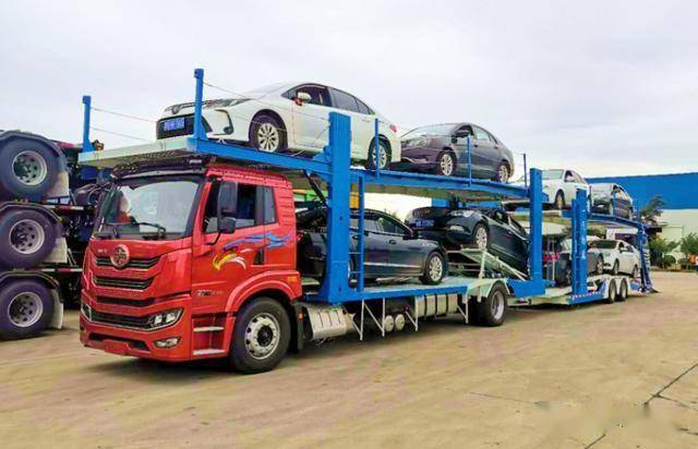 独家按轴收费排放升级中置轴轿运车车型如何选择